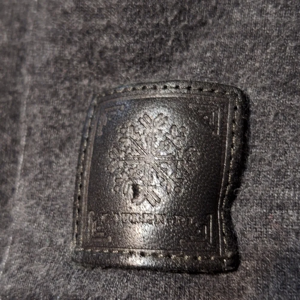 Lauren Ralph Lauren womens Medium gray full zip sweat jacket Heritage Old Money - Picture 2 of 8